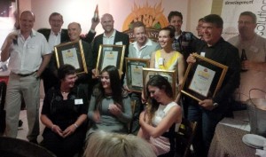 The finalists celebrate (will replace this with a better image once I get the official pics!)